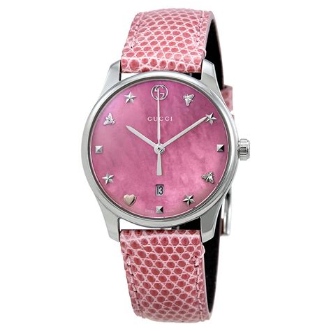 gucci women's watch mother of pearl|gucci watch interchangeable faces.